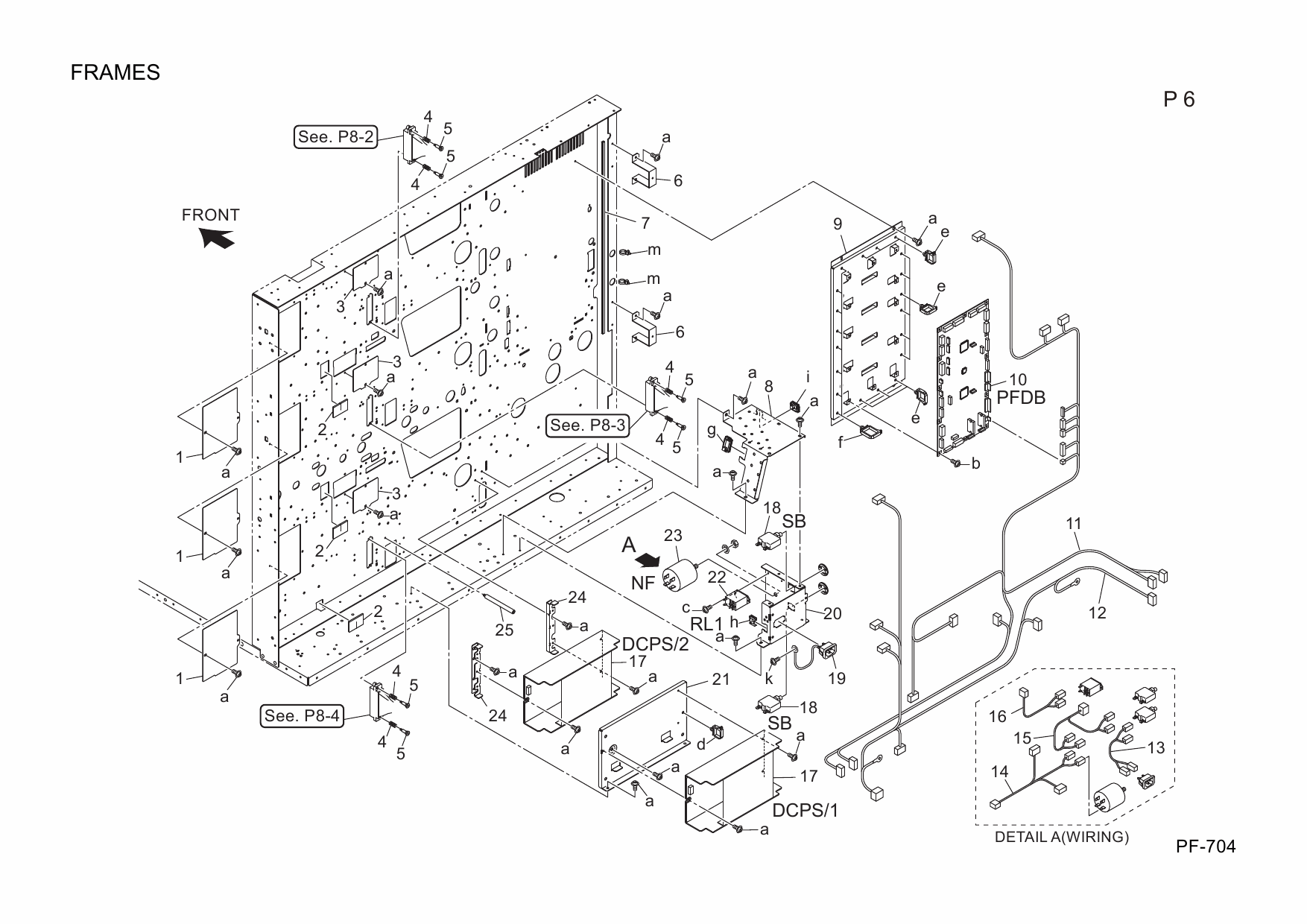 Konica-Minolta Options PF-704 A1RG Parts Manual-4